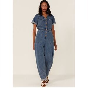 Show Me Your Mumu Cannon Jumpsuit Endless Sea Size XL